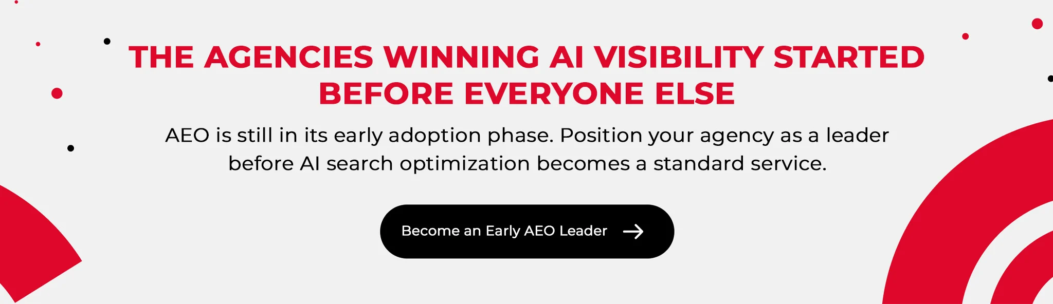 Become an Early aor Leader