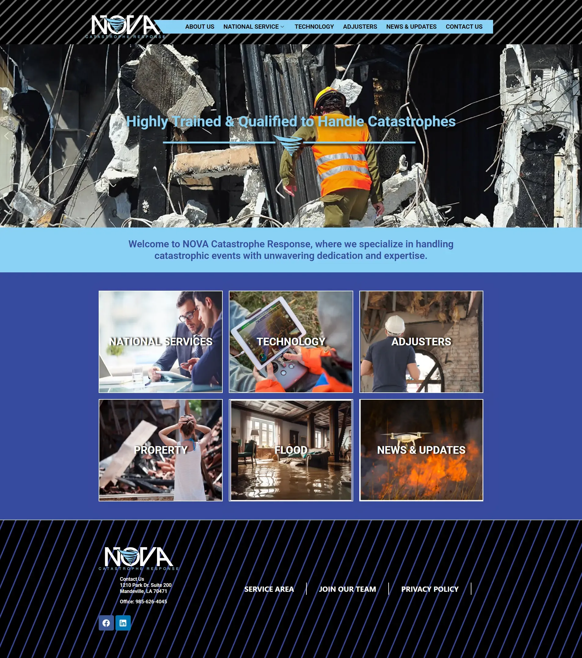 Novacatresponse home page 209fc801cf