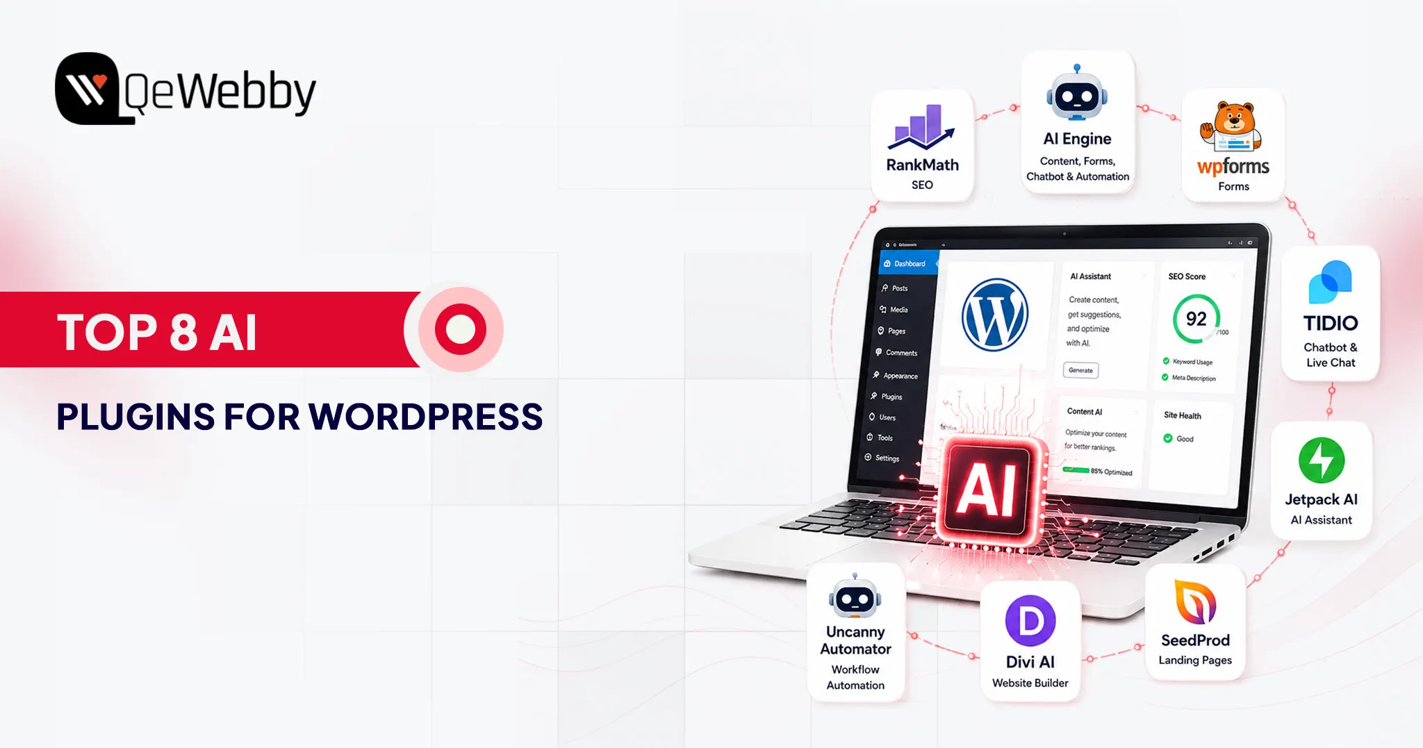 Top 8 AI Plugins for WordPress That Are Transforming Websites in 2026